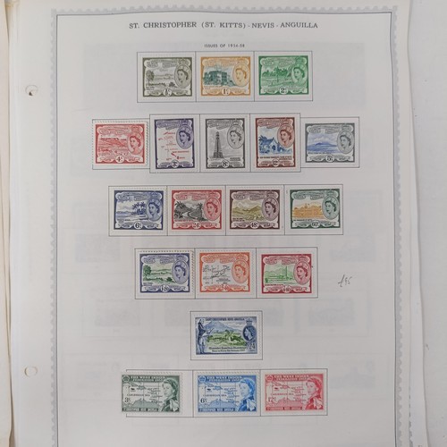 207 - St Christopher and St Kitts Nevis - 1870-1980 unused collection with good QV values, GV to 5/- GVI s... 