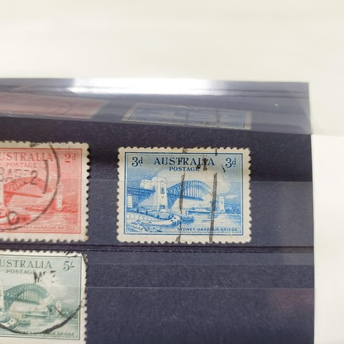 218 - Australia- 1932 Sydney Bridge set fine used with both 2d values, cat.£242