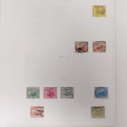 223 - Australia and States- Unused and used collection on album leaves with a useful range of Roo and GV i... 