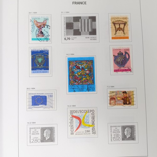 227 - A collection of France stamps, in four albums (4)