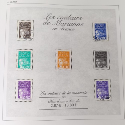 227 - A collection of France stamps, in four albums (4)