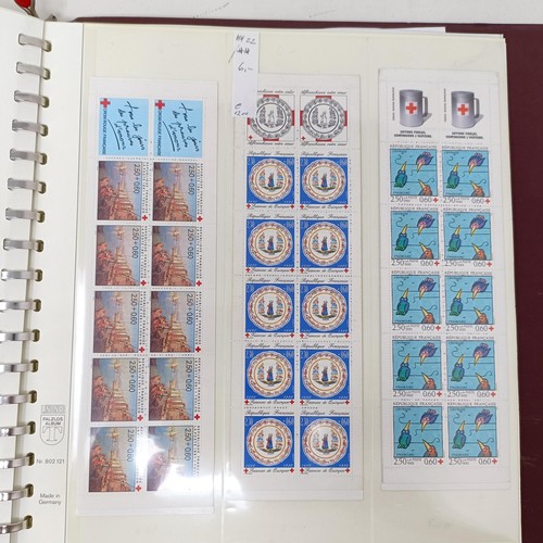 227 - A collection of France stamps, in four albums (4)