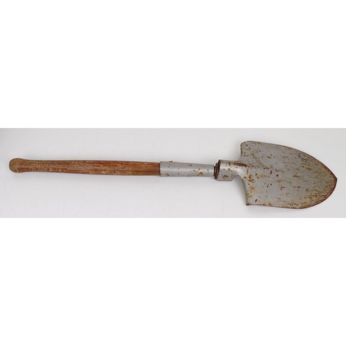 272 - ***Regretfully Withdrawn*** A trench shovel, assorted knives, assorted soft gun cases, and other ite... 