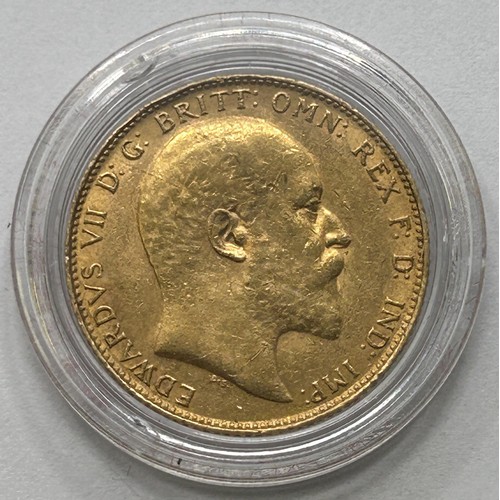 125 - An Edward VII sovereign, 1908