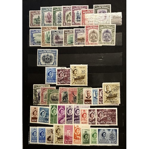 233 - Two stock books of penny reds, with a few on covers, assorted other stamps, first day covers and eph... 