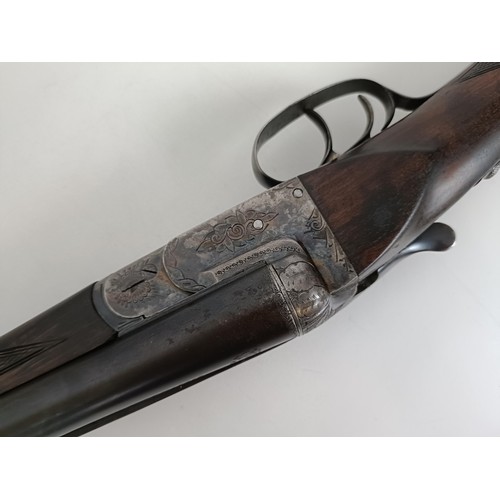 309 - A Victor Arpmerri 12 bore side by side shotgunNote: This can only be released to the buyer on produc... 