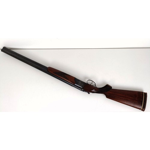 308 - A Baikal Model IJ-12, 28 3/4 length barrel, 12 bore over and under double barrel shotgun, stamped Ma... 