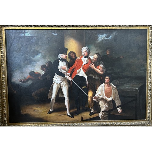 314 - 20th century, Nelson mortally wounded, 60 x 90 cm