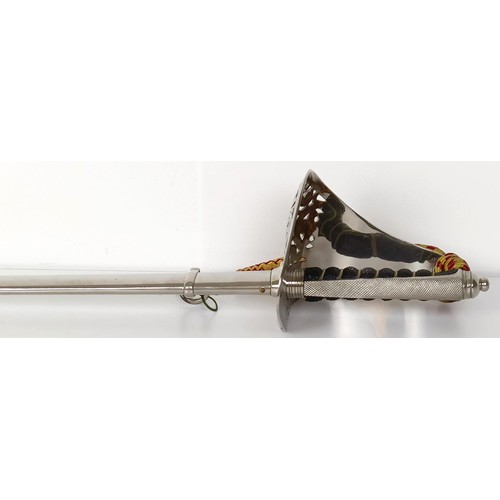 277 - A Royal Brunei Malay Regiment officer's sword, with a scabbard