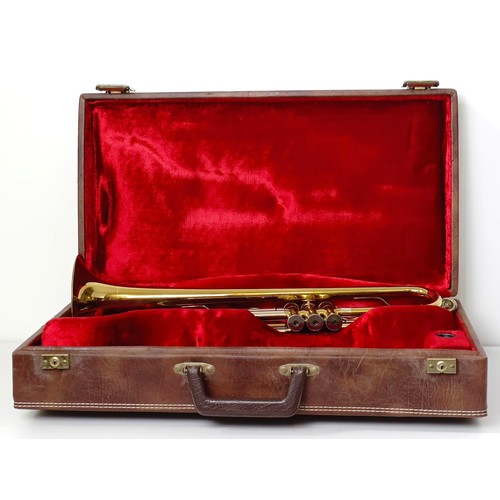 510 - A Boosey & Hawkes trumpet, in a carrying case