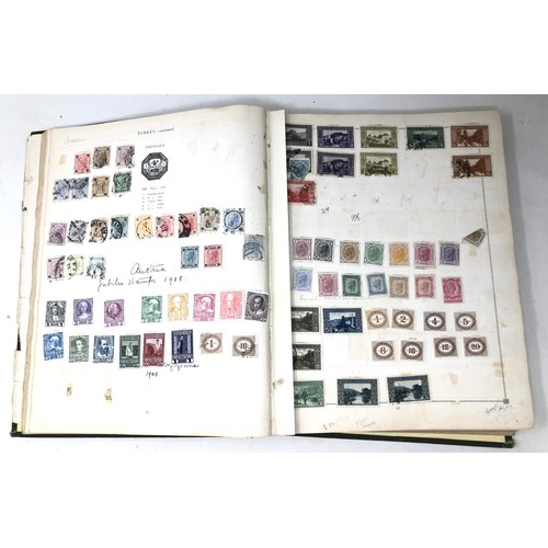 211 - A group of assorted world stamps, loose and in albums (box)