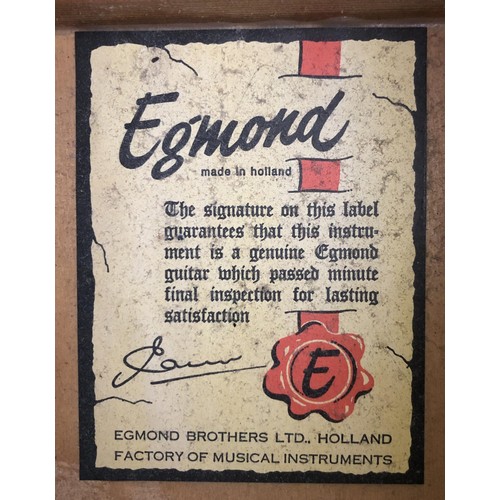 519 - A Egmond acoustic guitar, No 19190137