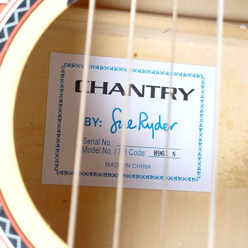 536 - A Chantry by Sue Ryder guitar, cased