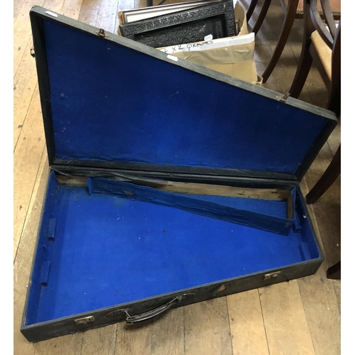 533 - A J C Deagan type marimba, in a hard case, with a stand