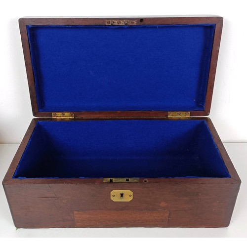 570 - A mahogany box, and assorted other boxes (qty)