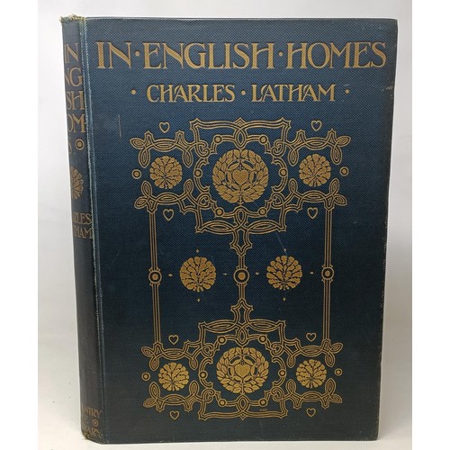 571 - Latham (Charles), In English Homes, 3 vols., and The Architectural Review, July-December 1913, bound... 