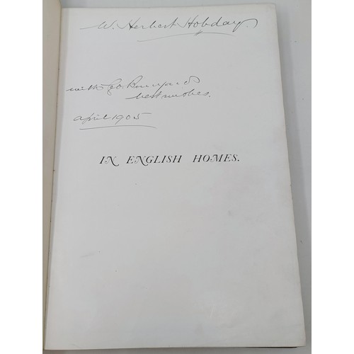 571 - Latham (Charles), In English Homes, 3 vols., and The Architectural Review, July-December 1913, bound... 