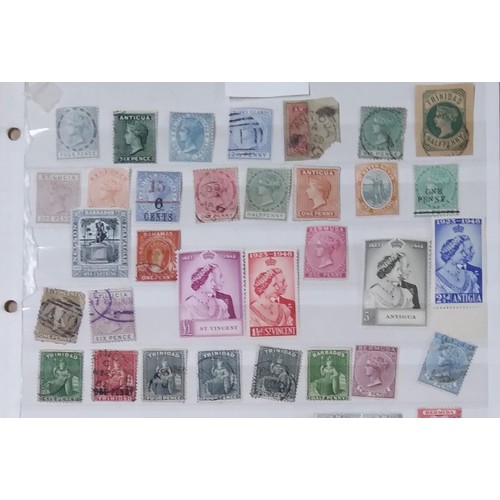 145 - Caribbean - mixed selection mint and used, good postmarks