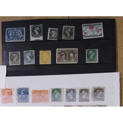 149 - Canada - early selection of mint and used, some very good postmarks