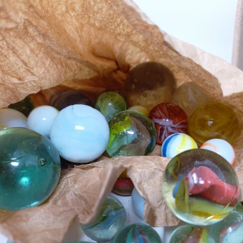 666 - Assorted marbles