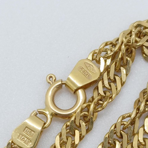 774 - An 18ct gold chain, 11.2 g