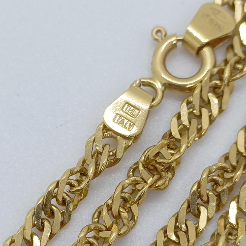 774 - An 18ct gold chain, 11.2 g