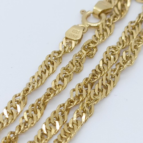 774 - An 18ct gold chain, 11.2 g