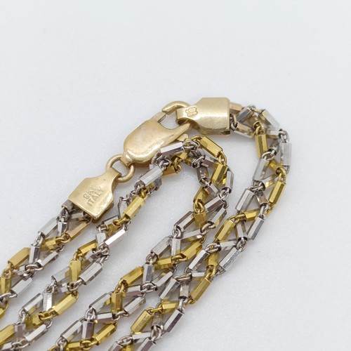 800 - A 9ct gold chain, 12.4 g