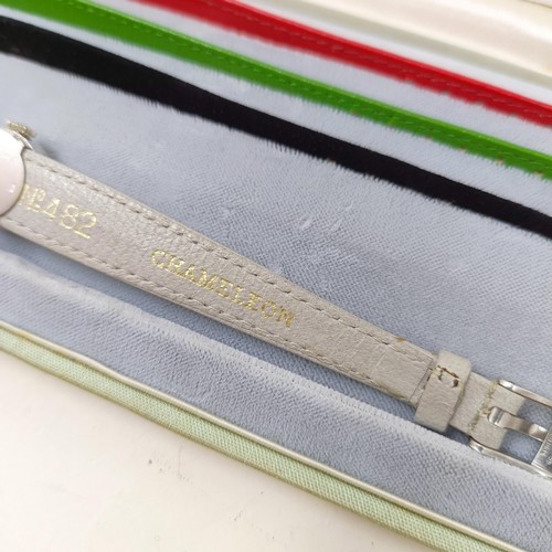 804 - A ladies Rolex Chameleon wristwatch, with four coloured straps, in original box Provenance: Sold on ... 