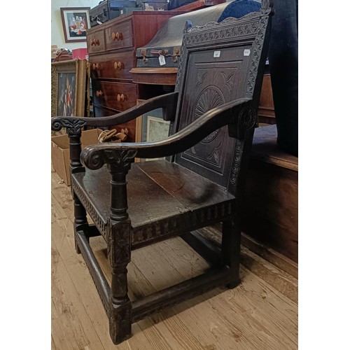 937 - A Wainscot type chair