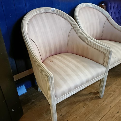 1056 - A pair of tub chairs (2)