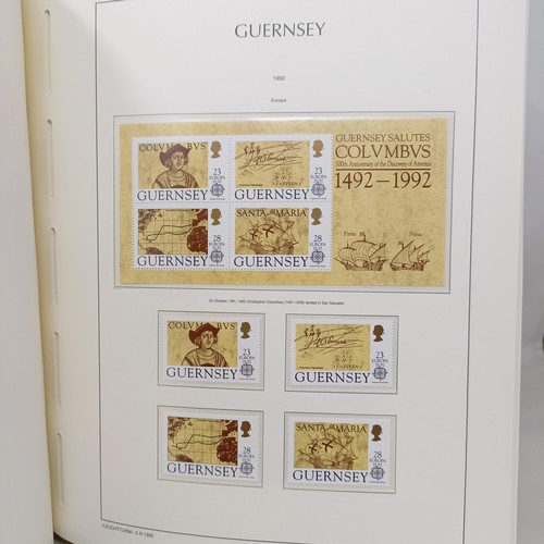 164 - Assorted Guernsey, Jersey, other stamps, models and other items (2 boxes)