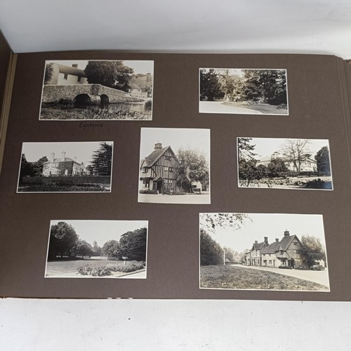 694 - Assorted vintage photograph albums (box)