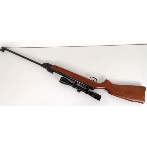 267 - A West German .22 air rifle, with an Apollo 4 x 40 sight