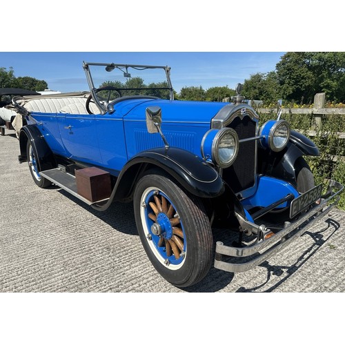 43 - From the Gerry Wheeler Collection<br />1925 Buick 30hp Phaeton Tourer<br />Registration number EY 25...