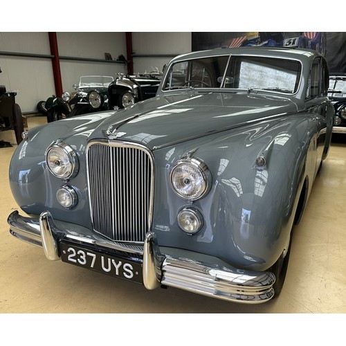 28 - 1950 Mk VII Jaguar 3.4 Saloon with a sunroof<br />Registration number 237 UYS<br />Chassis number 72...