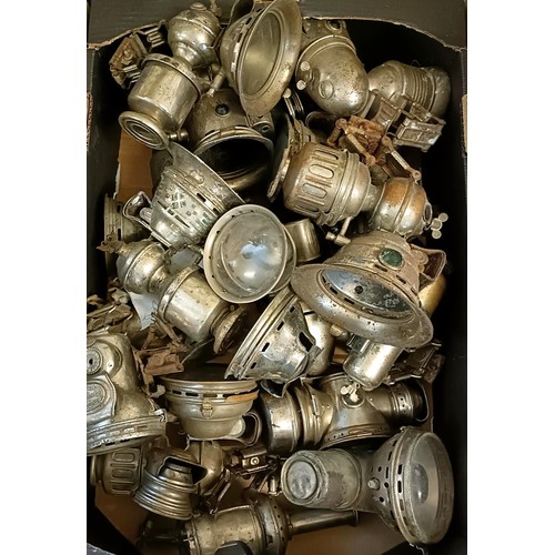 55 - Assorted carbide lamps (box) Provenance: From the estate of the late Nick Baldwin