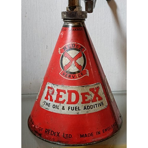 5 - Two Redex forecourt oil dispensers