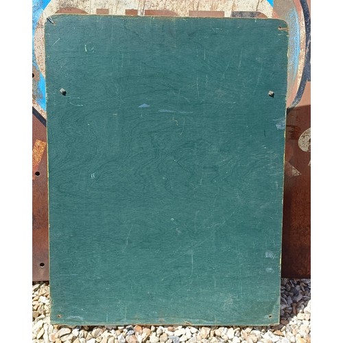 100 - A Castrol Lubrication Charts board, 80 x 61 cm