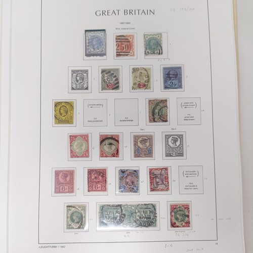 761 - A group of Kabe sheets, GB, QVR onwards, including a PUC 1929 £1 stamp, cat. approx. £12,000