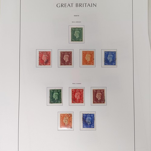 761 - A group of Kabe sheets, GB, QVR onwards, including a PUC 1929 £1 stamp, cat. approx. £12,000