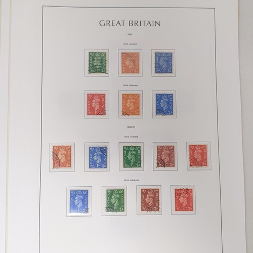 761 - A group of Kabe sheets, GB, QVR onwards, including a PUC 1929 £1 stamp, cat. approx. £12,000