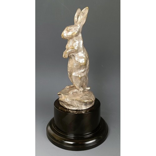 397 - A Rabbit or Hare mascot, by Antoine Bofill, standing, signed Bofill and with foundry mark MMA, x-Imo... 