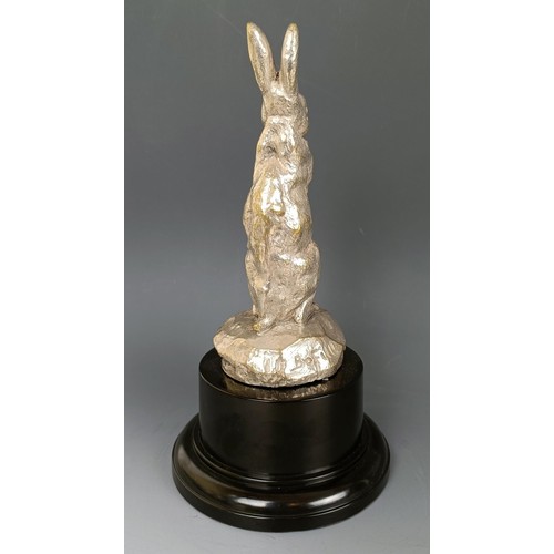 397 - A Rabbit or Hare mascot, by Antoine Bofill, standing, signed Bofill and with foundry mark MMA, x-Imo... 