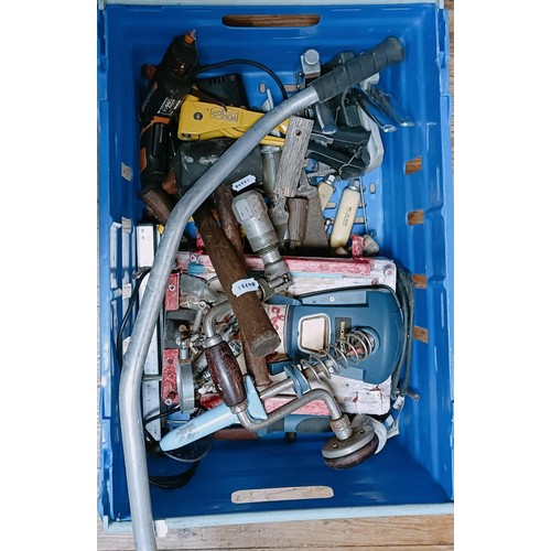 168 - Assorted tools, bike parts and other items (qty)