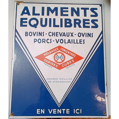 221 - An enamel sign, Fulmen batteries, 30 cm wide, and another enamel sign (2) Provenance: From the estat... 