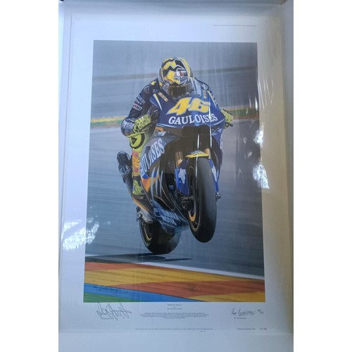 360 - A Ray Goldsbrough limited edition print, Valencia Victory, 144/195, signed by the artist and Valenti... 