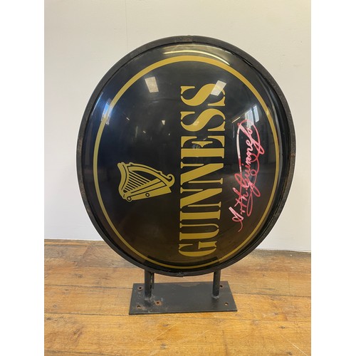 486 - A Guinness outdoor illuminated pub sign, 91 cm