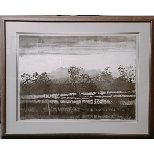 639 - Norman Ackroyd (British b 1938), South Cadbury Hill, limited edition print 17/50, signed and dated '... 