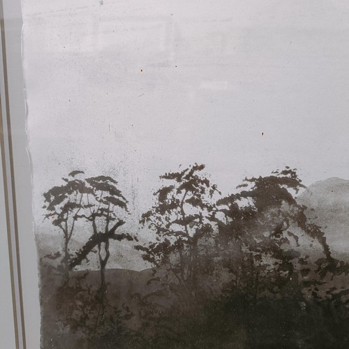 639 - Norman Ackroyd (British b 1938), South Cadbury Hill, limited edition print 17/50, signed and dated '... 